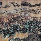 富士見城案内絵図、登城口に在る
