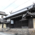 太鼓櫓と大手門in堺別院