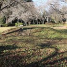 本丸の中、一段高い土の基壇