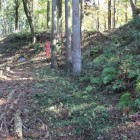 本丸西堀道、北２の丸へ