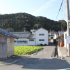 登城導入路小道、小山が滝堺城