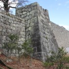 桜御門高石垣と