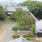 天守展望階より隅櫓、櫓門を望む