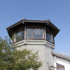 山頂の牛岐城址館