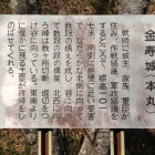 金寿城説明板
