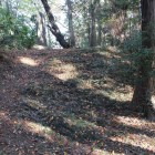 北面石碑の立つ櫓台