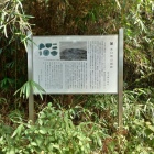 水口岡山城案内板