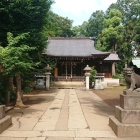 二ノ丸に建つ熊野神社