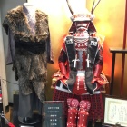上田市観光会館内に展示されている昌幸と幸村の衣装