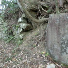 方形基壇の石垣