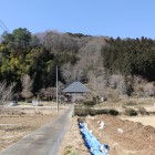 大福寺上部の小倉城全景