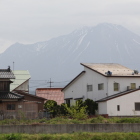 南に聳える伯耆富士大山