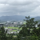 沼田城址公園より街を見下ろす