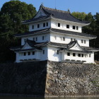窓が開放された西北隅櫓