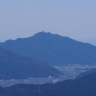 金華山の頂上に岐阜城