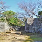 本丸城門跡（西側）