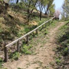 本城へ登る登城坂