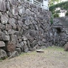 田辺城水門周辺石垣、階段