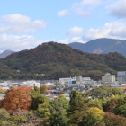 彦根城天秤櫓から見た佐和山