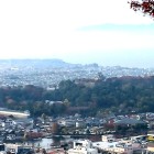 佐和山城から見た彦根城