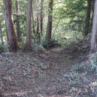 主郭南側の虎口