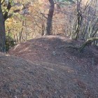 鐘突堂跡南西側の堀切