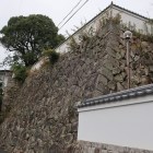 御根小屋跡（現・高梁高校）の石垣