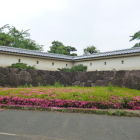 石垣は残念ながら模擬です
