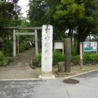 城址公園のとなりにある冨士浅間神社