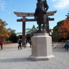 🍁秀吉に鳥居に神社に紅葉🍁