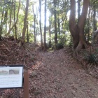 区画Ⅱの南向かいの土塁