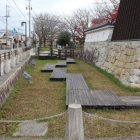 南西角から西側の堀