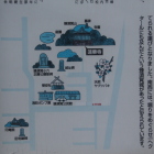 蓮華寺案内板に蜂須賀山の表示