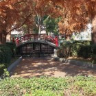 赤留比売命神社裏手の環濠の名残