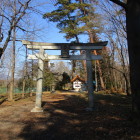 主郭となる諏訪神社