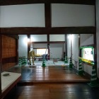 天守内　工事中