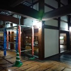 天守内　工事中