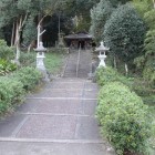 大森神社、入って右の北に行く
