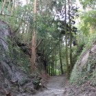 大堀切、切岸