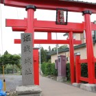 北側の熊野神社鳥居