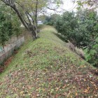 東側の本丸高土塁上部
