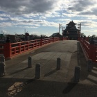 川に囲まれた清洲城