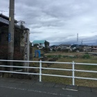 畑にポツンと門跡
