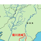 菊川水系の図