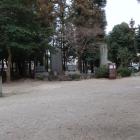 比定地の一日市場八幡神社境内