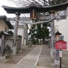 可毛羽神社は、内郭ではなく外郭に有るのかな？