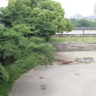 大手門櫓より大手門枡形内部見る