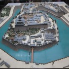 天守閣内部展示、豊臣期大坂城本丸模型