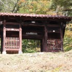 石踏の段、曲輪、山門