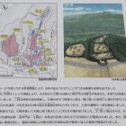名胡桃城の発掘調査内容と復元想像図